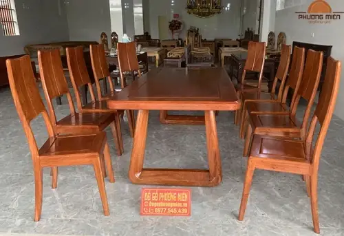 Mẫu Bàn Ghế Ăn Gỗ Hương