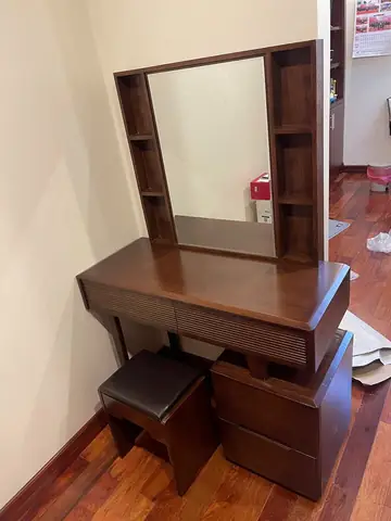 Mẫu Bàn Phấn Gỗ Sồi Mẫu Bàn Phấn Gỗ Sồi