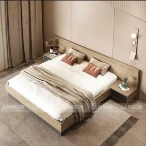 Mẫu Giường Gỗ Mdf Đẹp