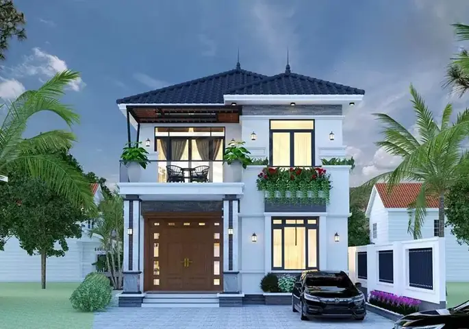 Mẫu Nhà 2 Tầng Đẹp Giá Rẻ