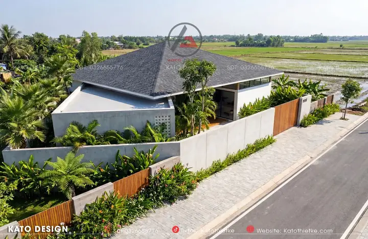 Mẫu Nhà Cấp 4 160m2