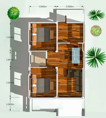 Mẫu Nhà Cấp 4 6x10