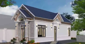 Mẫu Nhà Cấp 4 Cho Đất Hẹp