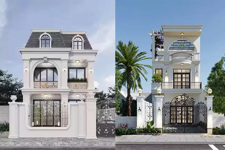 Mẫu Nhà Cổ Điển Đẹp