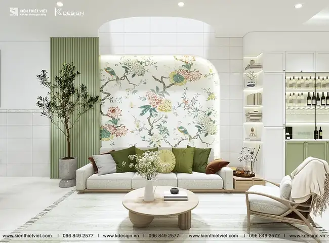 Mẫu Nhà Dán Tường Đẹp Mẫu Nhà Dán Tường Đẹp