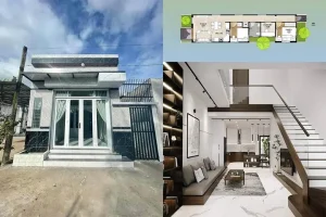 Mẫu Nhà Đẹp Ngang 4m