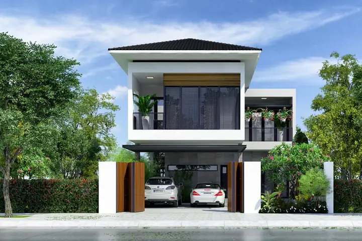 Mẫu Nhà Mini Đẹp 2 Tầng Mẫu Nhà Mini Đẹp 2 Tầng
