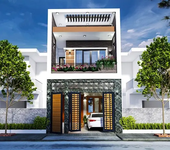 Mẫu Nhà Ống 2 Tầng Đẹp 2018 Mẫu Nhà Ống 2 Tầng Đẹp 2018