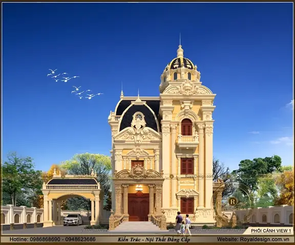 Màu Sơn Cho Nhà Tân Cổ Điển
