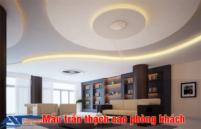 Mẫu Thạch Cao Phòng Khách 2019 Mẫu Thạch Cao Phòng Khách 2019