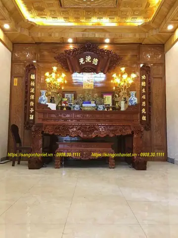 Mẫu Trần Gỗ Phòng Thờ Mẫu Trần Gỗ Phòng Thờ