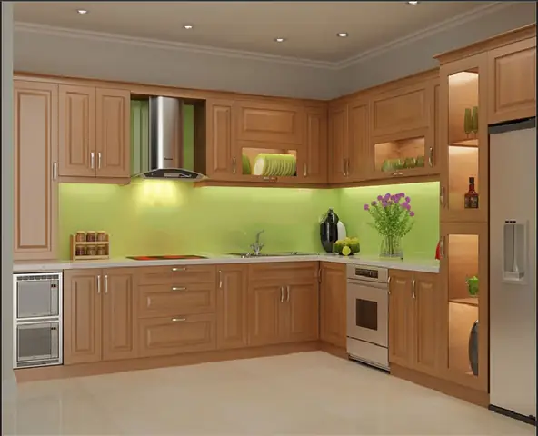 Mẫu Tủ Bếp Gỗ Đẹp Nhất Mẫu Tủ Bếp Gỗ Đẹp Nhất