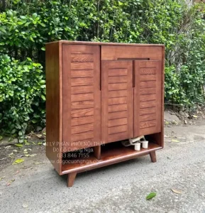 Mẫu Tủ Giày Gỗ Đẹp