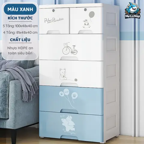 Mua Tủ Nhựa Đựng Quần Áo Cho Bé