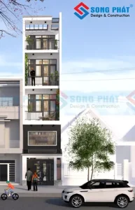 Nhà 1 Lầu 1 Lửng