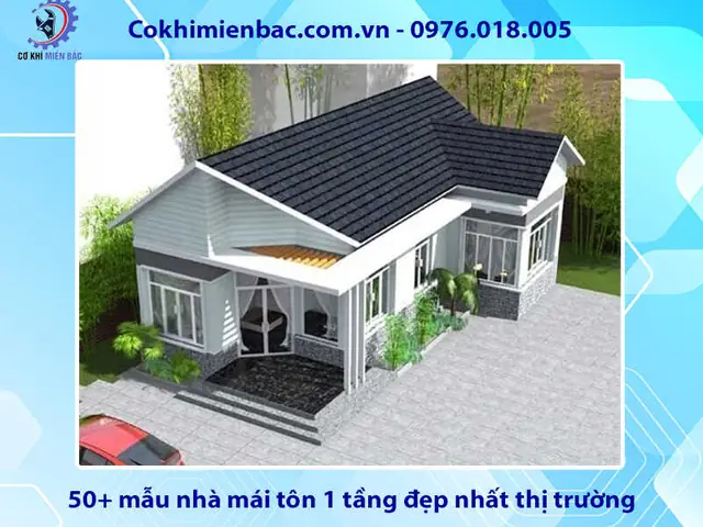 Nhà 1 Tầng Mái Tôn Nhà 1 Tầng Mái Tôn