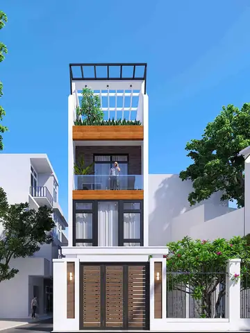 Nhà 3 Tầng Có Sân Thượng Nhà 3 Tầng Có Sân Thượng