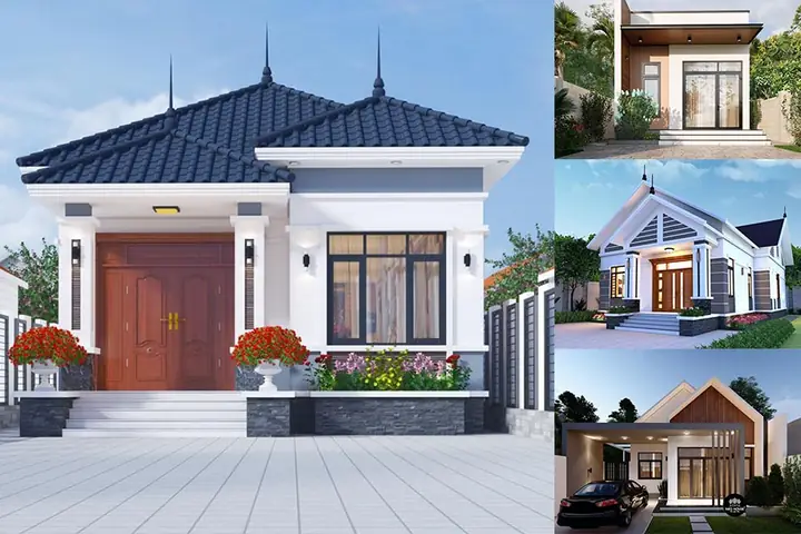 Nhà Cấp 4 1 Tầng 3 Phòng Ngủ Nhà Cấp 4 1 Tầng 3 Phòng Ngủ