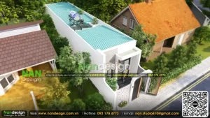 Nhà Cấp 4 3 Phòng Ngủ 4x20