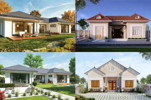 Nhà Cấp 4 Chữ U Đẹp
