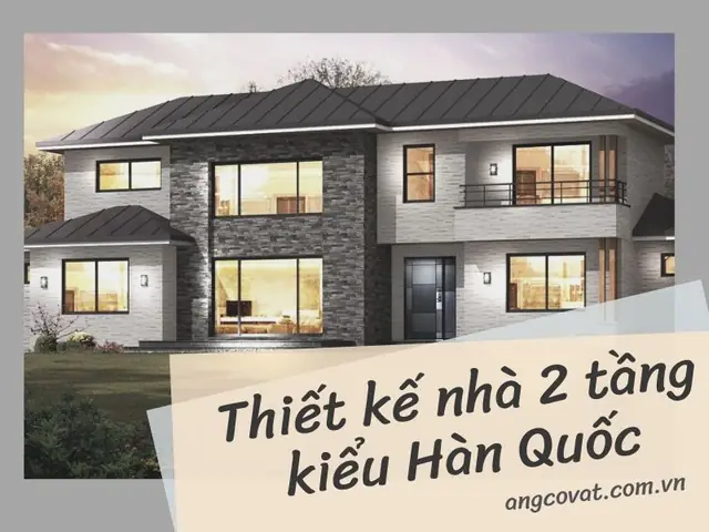 Nhà Đẹp Kiểu Hàn Quốc