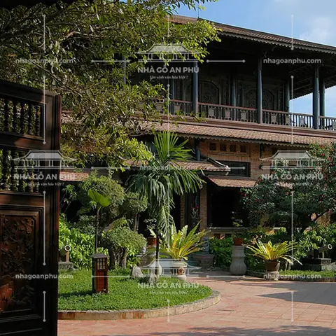 Nhà Gỗ Cổ 2 Tầng Nhà Gỗ Cổ 2 Tầng