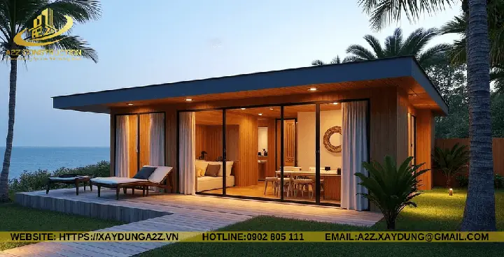 Nhà Lắp Ghép 1 Tầng