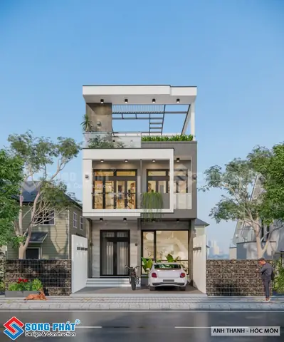 Nhà Mặt Tiền 6 Mét