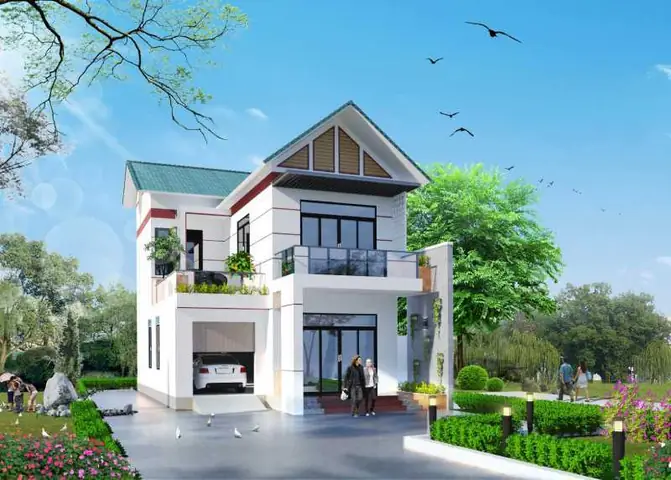 Nhà Xây 800 Triệu Đẹp Ngỡ Ngàng Như Biệt Thự Nhà Xây 800 Triệu Đẹp Ngỡ Ngàng Như Biệt Thự