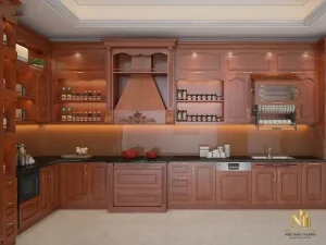 Nội Thất Nhà Bếp Bằng Gỗ