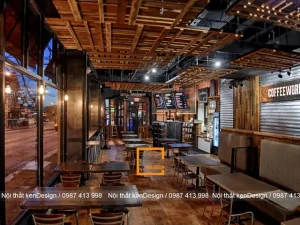 Phong Cách Mộc Nội Thất Quán Cafe