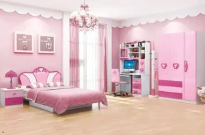 Phòng Ngủ Công Chúa Cho Bé Gái