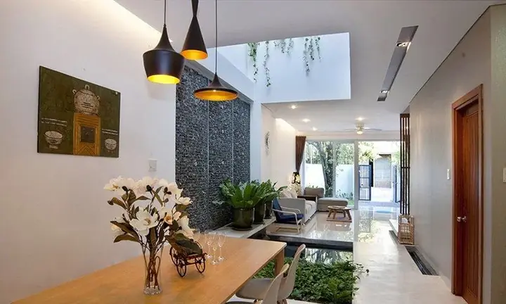 Phong Thủy Giếng Trời Nhà Ống Phong Thủy Giếng Trời Nhà Ống