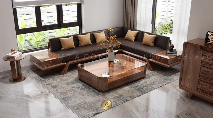 Sofa Gỗ Óc Chó Giá Bao Nhiều Sofa Gỗ Óc Chó Giá Bao Nhiều