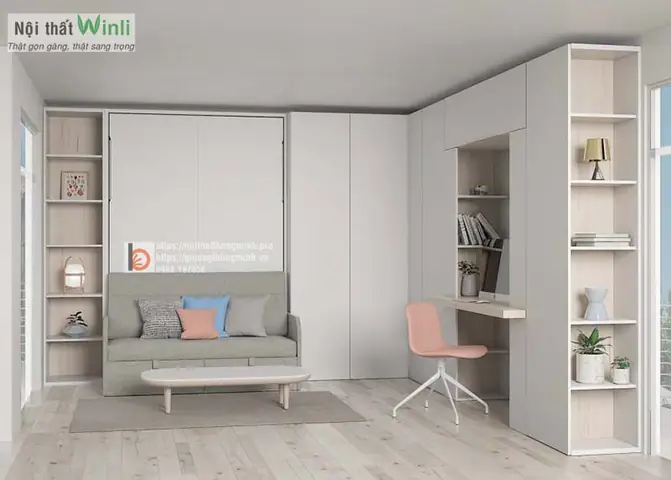 Sofa Tủ Giường Thông Minh Sofa Tủ Giường Thông Minh