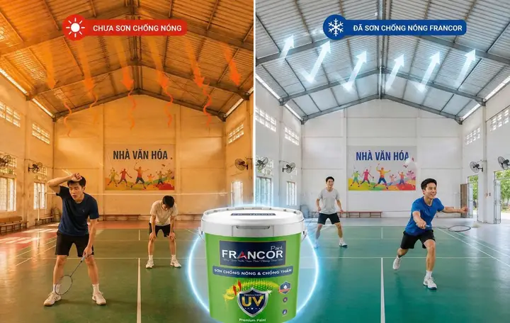 Sơn Chống Nóng Cho Mái Nhà Sơn Chống Nóng Cho Mái Nhà