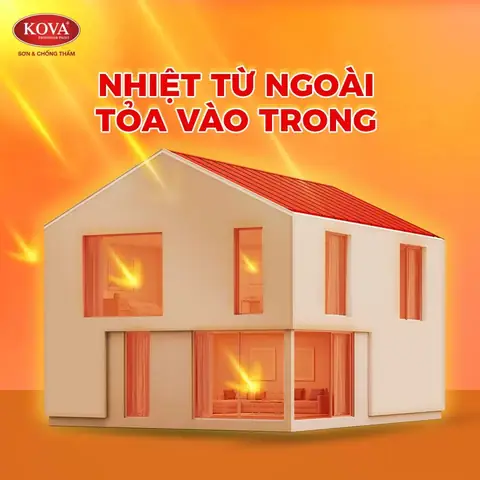 Sơn Chống Nóng Tường Nhà