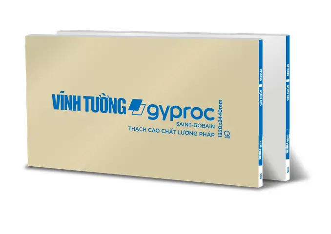 Tấm Thạch Cao Tiêu Chuẩn Gyproc Tấm Thạch Cao Tiêu Chuẩn Gyproc