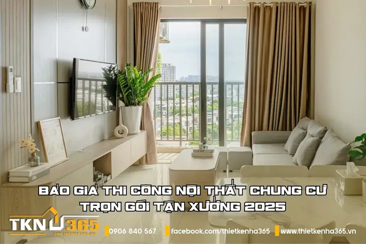 Thi Công Nội That Chung Cư Trọn Gói Tphcm