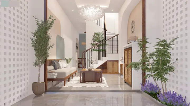 Thiết Kế Nhà 2 Tầng 3x10m Thiết Kế Nhà 2 Tầng 3x10m