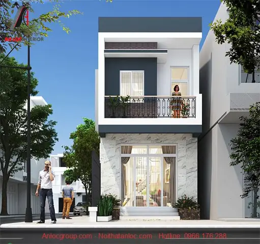 Thiết Kế Nhà 2 Tầng 3x10m Thiết Kế Nhà 2 Tầng 3x10m