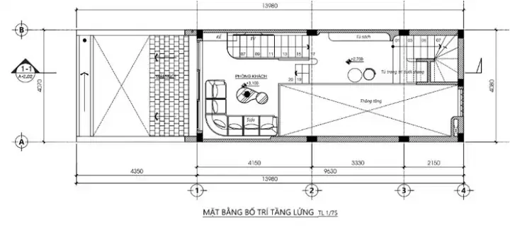 Thiết Kế Nhà 40m2 1 Trệt 1 Lầu Thiết Kế Nhà 40m2 1 Trệt 1 Lầu