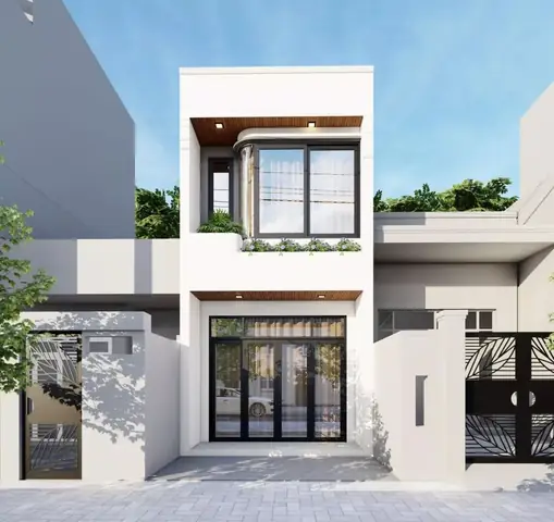 Thiết Kế Nhà 40m2 1 Trệt 1 Lầu Thiết Kế Nhà 40m2 1 Trệt 1 Lầu