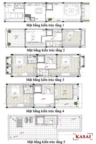 Thiết Kế Nhà 5x20m Có Thang Máy Thiết Kế Nhà 5x20m Có Thang Máy