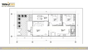 Thiết Kế Nhà Hộp 2 Tầng
