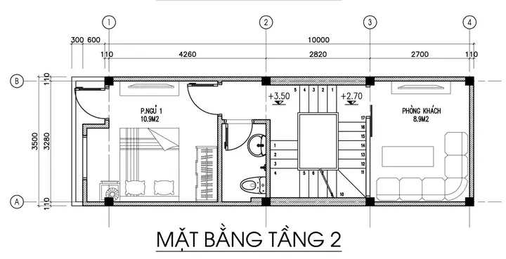 Thiết Kế Nhà Phố 35m2 Thiết Kế Nhà Phố 35m2