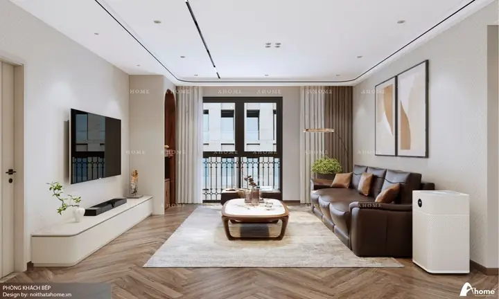 Thiết Kế Nội Thất Căn Hộ Chung Cư 68m2
