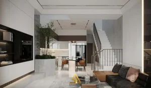 Thiết Kế Nội Thất Nhà Ống 2 Tầng