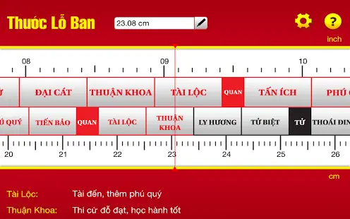 Thước Đo Lỗ Ban Những Điều Cần Biết