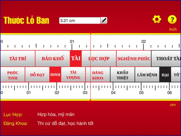Thước Đo Phong Thủy Online Thước Đo Phong Thủy Online